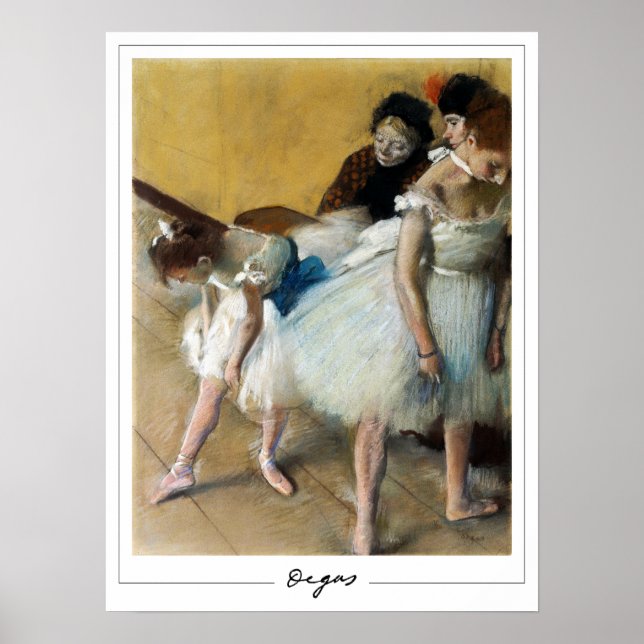 Edgar Degas Zedign Art Poster #20 (Front)