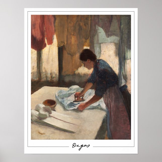 Edgar Degas Zedign Art Poster #31 (Front)