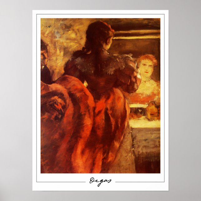 Edgar Degas Zedign Art Poster #399-2 (Front)