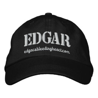 Edgar Embroidered Baseball Hat