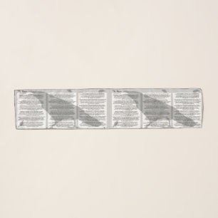 Edgar Poe The Raven Scarf