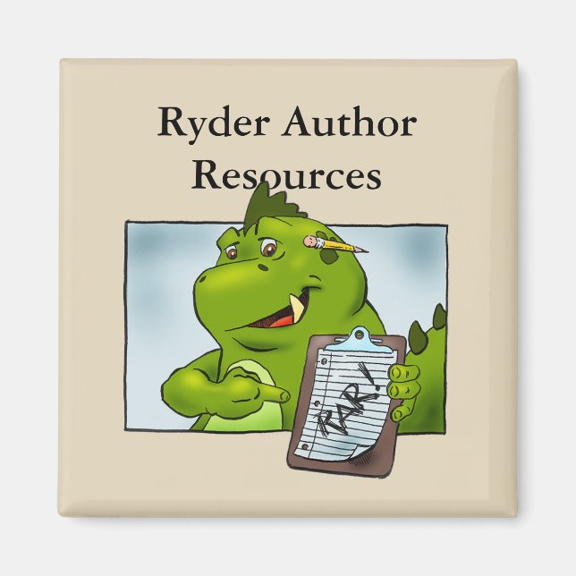 Edgar Thesaurus Magnet - RAR! (Front)