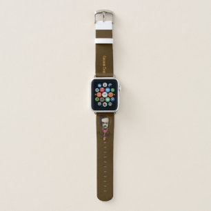 Edgar with Gold Bug Apple Watch Band