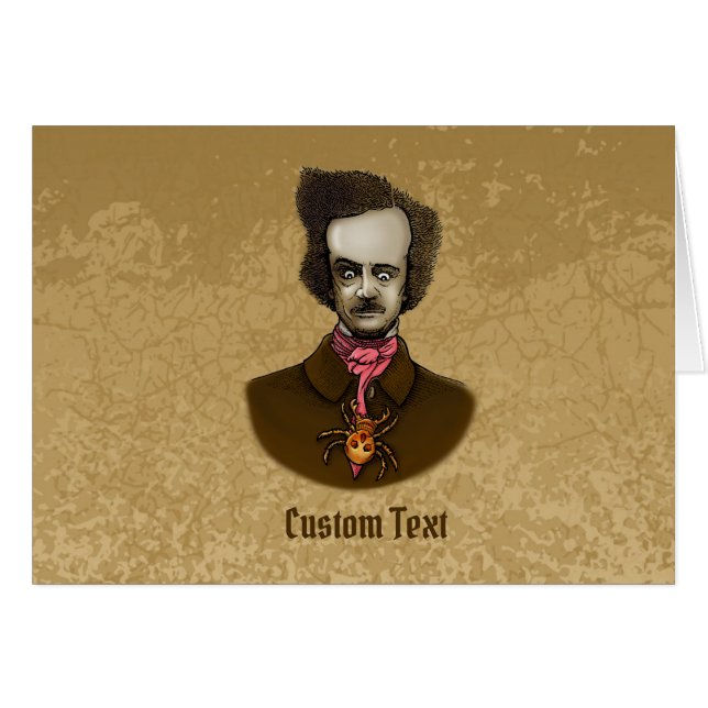 Edgar with Gold Bug Cards (Front Horizontal)