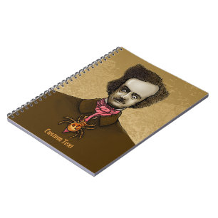 Edgar with Gold Bug Notebook