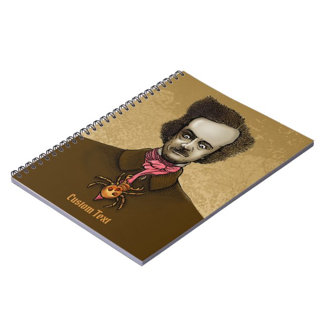 Edgar with Gold Bug Notebook (Left Side)
