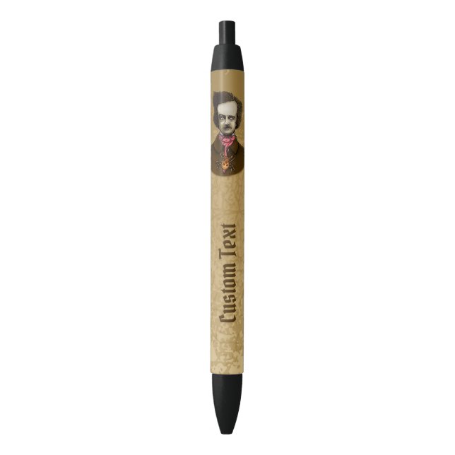 Edgar with Gold Bug Pen (Front Vertical)