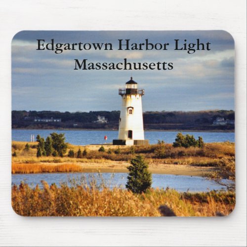 Edgartown Harbor Light Massachusetts Mousepad