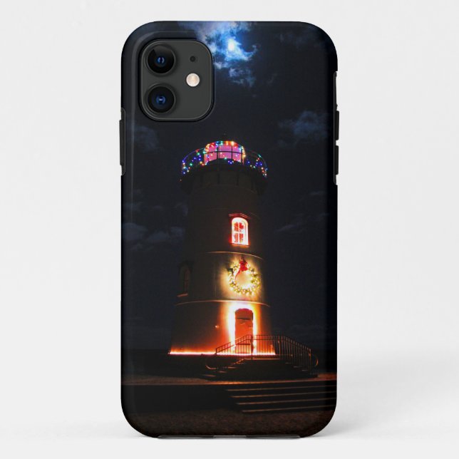 Edgartown Harbor Lighthouse, MA iPhone Case 5/5s (Back)