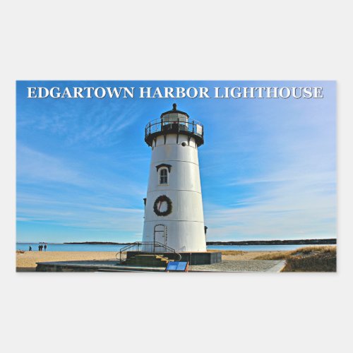 Edgartown Harbor Lighthouse MA Stickers