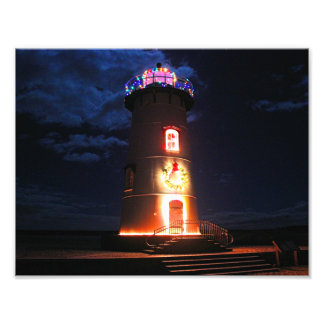 Edgartown Harbor Lighthouse, Martha's Vineyard MA Photo Print