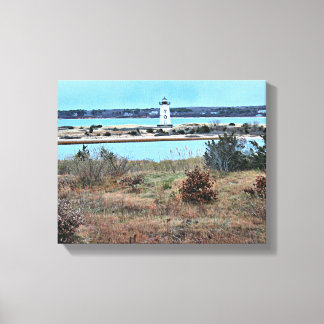 Edgartown Lighthouse, Martha's Vineyard MA Canvas Print