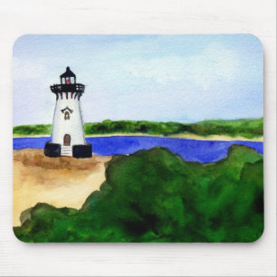 Edgartown Lighthouse-Martha's Vineyard Mouse Pad
