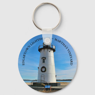 Edgartown Lighthouse, Massachusetts Key Chain