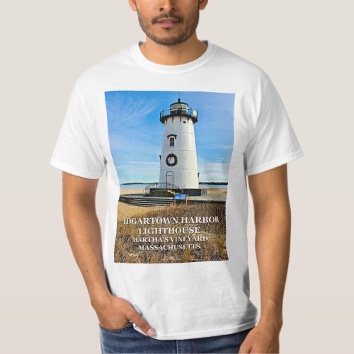 Edgartown Lighthouse Massachusetts T_Shirt