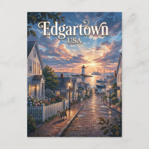 Edgartown, Massachusetts, USA USA Postcard