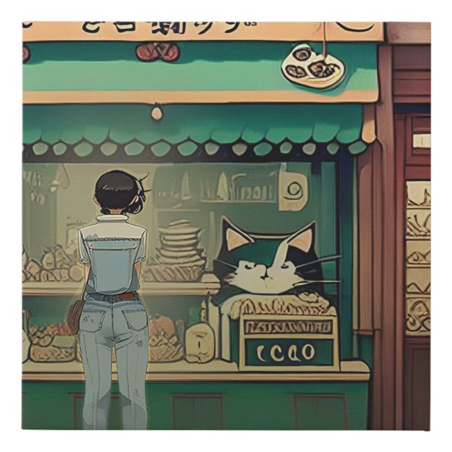 Edge-free imitation canvas (Front)