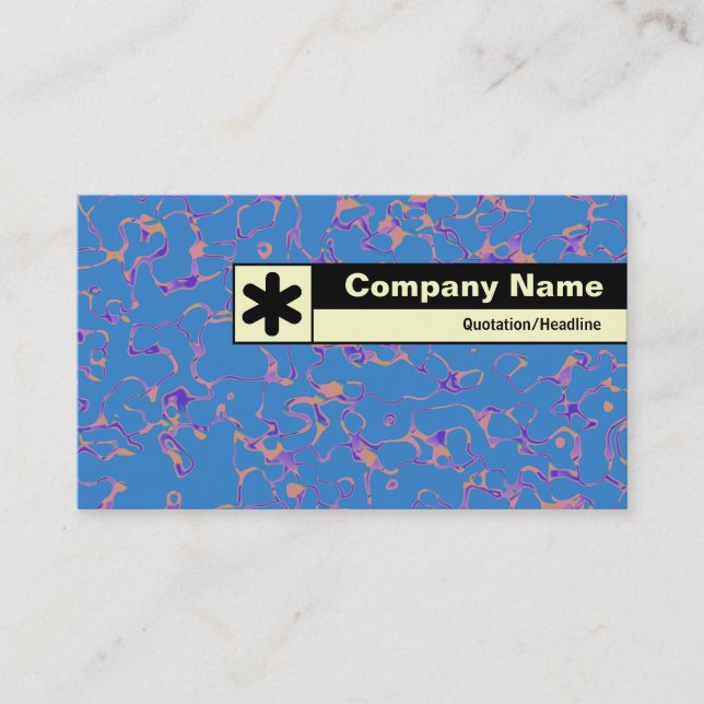 Edge Labeled - Abstract 080716(1) Business Card (Front)