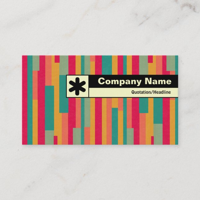 Edge Labeled - Abstract 240113 Business Card (Front)