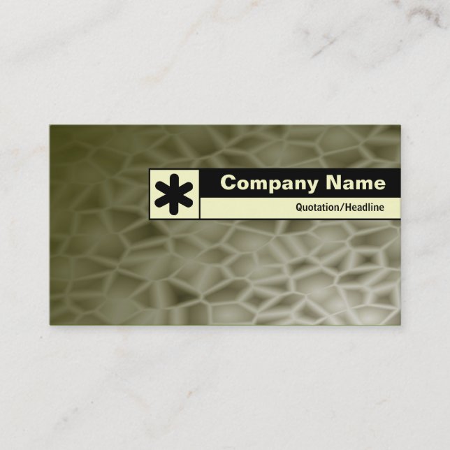 Edge Labeled - Alien Planet Business Card (Front)
