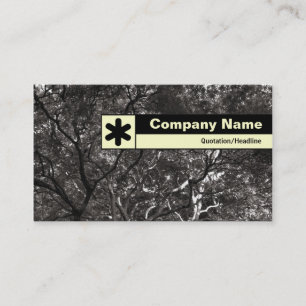 Edge Labeled - Japanese Branches 01 Business Card