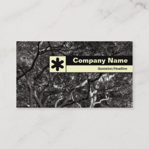 Edge Labeled - Japanese Branches 03 Business Card
