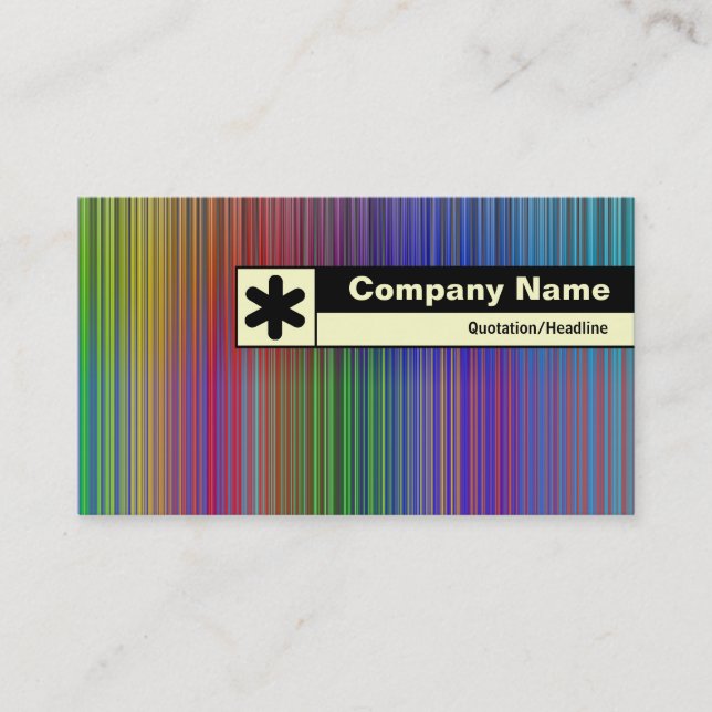 Edge Labeled - Spectrum Business Card (Front)