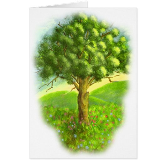 Edge o the Meadow: Nature Landscape Painting: Empt (Front)