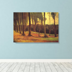 Edge of a Wood by Vincent van Gogh Canvas Print