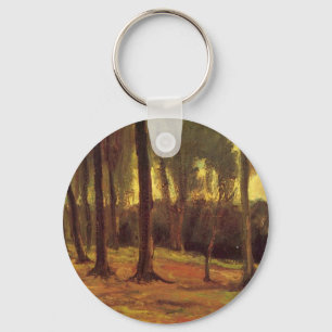 Edge of a Wood by Vincent van Gogh Keychain