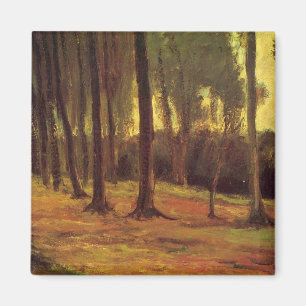 Edge of a Wood by Vincent van Gogh Magnet
