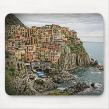 Edge of Italy - Manarola - Mousepad