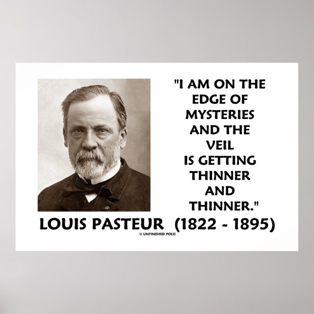 Edge Of Mysteries Veil Getting Thinner Pasteur Poster (Front)