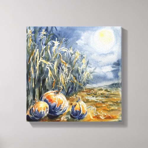 Edge of the Field Canvas Print