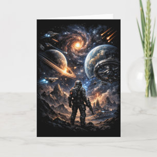 Edge of the Galaxy Holiday Card