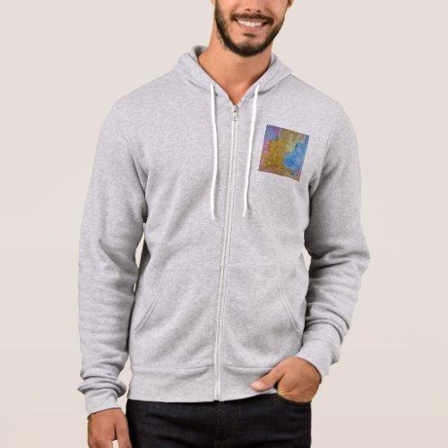 Edge of the Plains modern abstract pastel Hoodie
