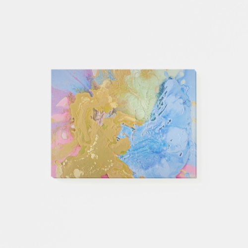 Edge of the Plains modern abstract pastel Post_it Notes