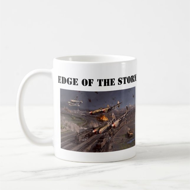 Edge of the Storm Coffee Mug (Left)