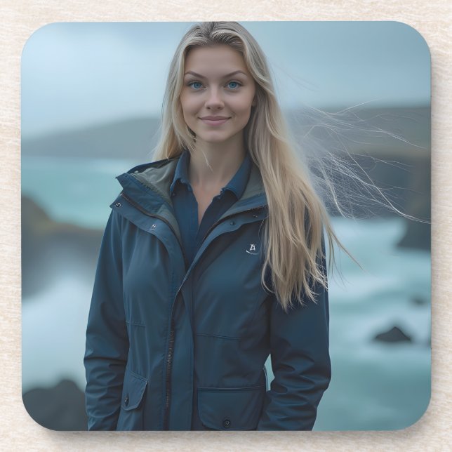 Edge of the Storm: Helena's Solitude Beverage Coaster (Front)