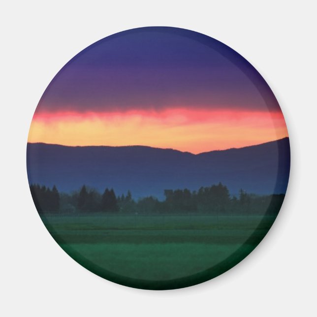 Edge of Town Magnet (Front)