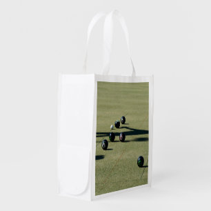 Edge of Victory: A Close Call at Lawn Bowls Grocery Bag