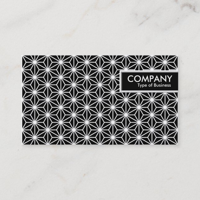 Edge Tag - Asanoha Pattern (Front)