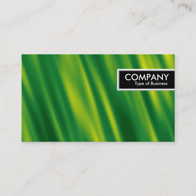 Edge Tag - Cascading Green (Front)