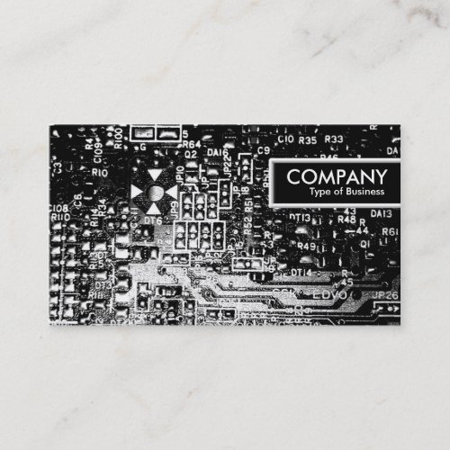 Edge Tag - Circuitry Business Card Templates