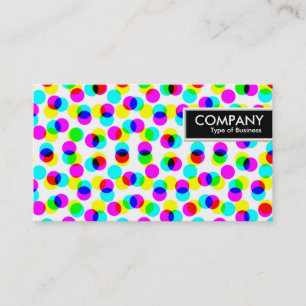 Edge Tag - Color Halftone Pattern