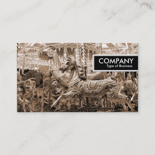 Edge Tag - Merry-go-Round Business Card Template