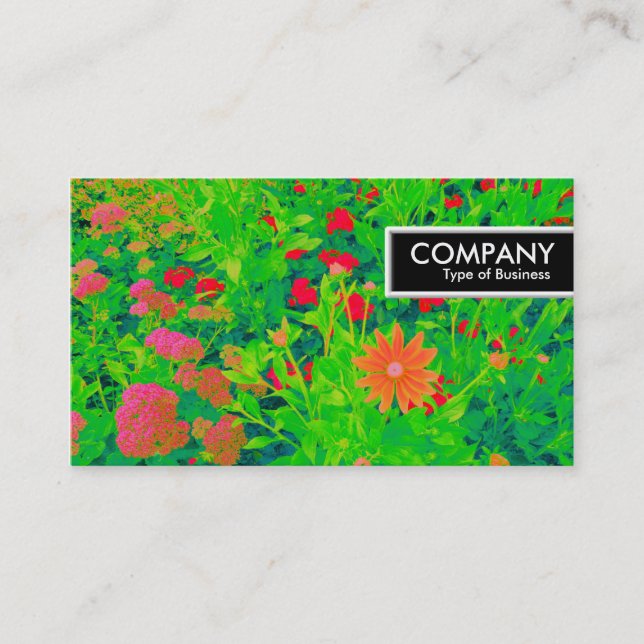 Edge Tag - Psychedelic Flower Bed (Front)