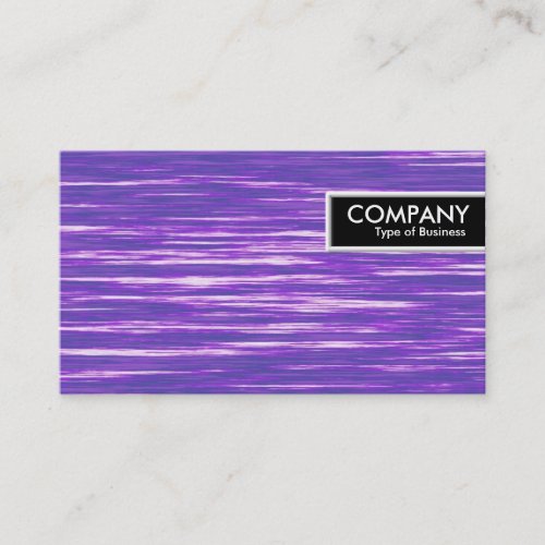 Edge Tag - Purple Interference Business Card Templates