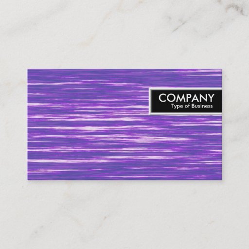 Customizable Edge Tag - Purple Interference Business Card Templates