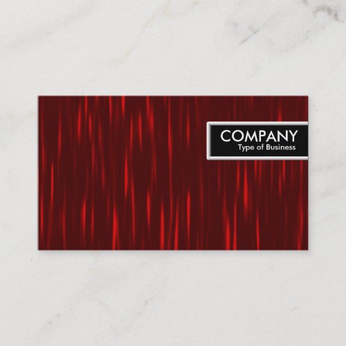 Edge Tag - Red Streaks Business Card Template